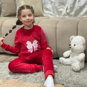 Pyjama Fille en Moubra – Super Doux & Ultra Confort